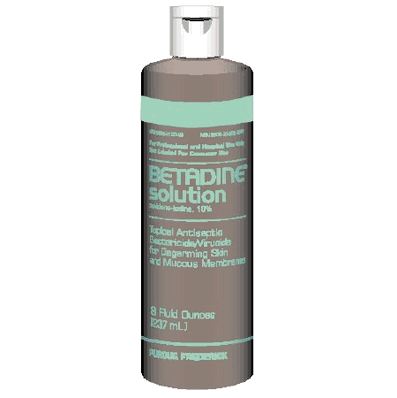Prep Solution, 10% Betadine, 8 oz.