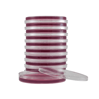 Prepared Media, 15 X 100 mm Petri Plate Format MacConkey Agar