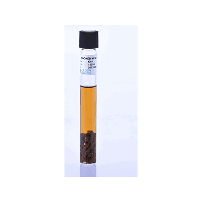 Prepared Media, 16 x 125 mm Tube Format Cooked Meat with Iron, Hemin, and Vitamin K