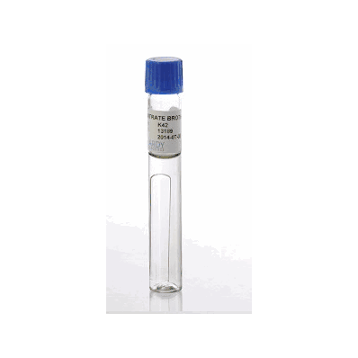 Prepared Media, 6 mL, 15 x 103 mm Durham Tube Format Nitrate Broth