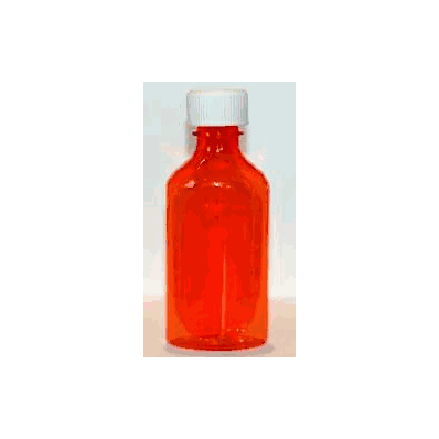 Prescription Bottle Medi-pak 2 Oz. Amber - B