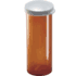 Prescription Vial, <b>13 Dram, Without Cap, Amber, NO LID, Lid is NOT INCLUDED</b> Plastic, Pharmacy Mate brand (200/Cs) by E.D. Luce Prescription Pack Z13<br> <br><font color="red"><b>BACK TO THE PRODUCT TABLE, <a href="http://www.aaawholesalecompany.com/pharmaceuticals-prescription-bottles-prescription-vial.html">CLICK HERE</a></b></font>