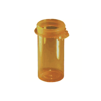 Prescription Vial, 16 Dram, 1-Clic, Amber by Owens Illinois