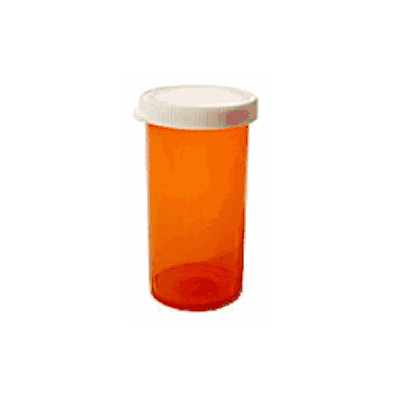 Prescription Vial 60 Dram Amber - Vial, Plast