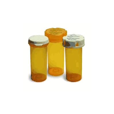 Prescription Vial Friendly & Safe 16 Dram Cle