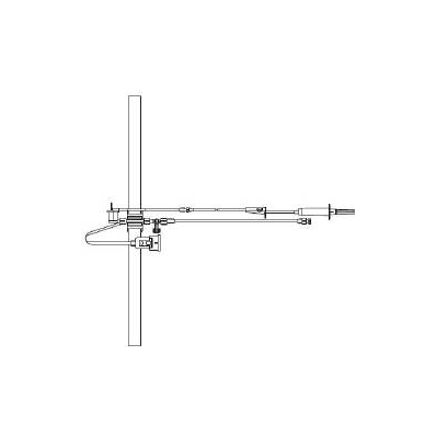 Pressure Monitoring Kit 9 Inch Tubing, 3 Ml /