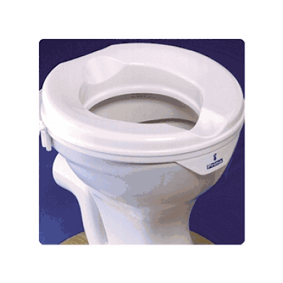 Prima Raised Toilet Seat By Patterson Medical