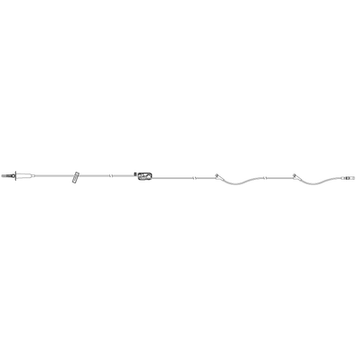 Primary Plumset, 104" Macrobore, Prepierce Y-site, 19 mL