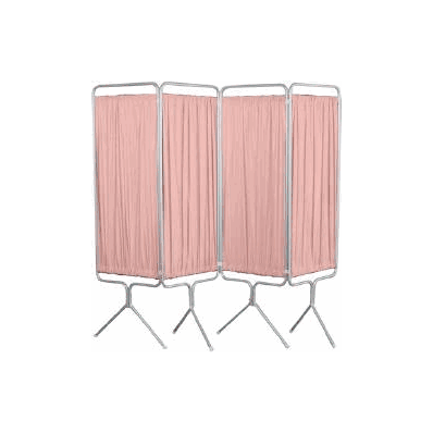 Privacy Screen Folding 4 Panel Aluminum - Scr