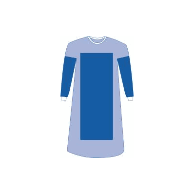Procedure Gown Eclipse X-large Sms Fabric Bl