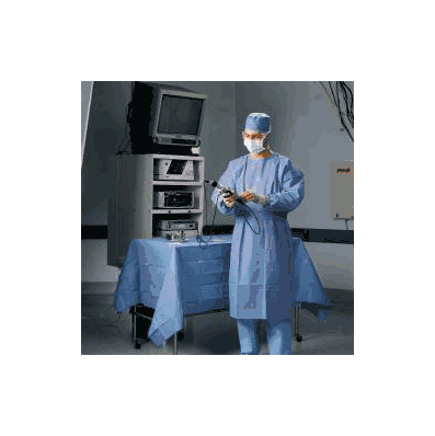 Procedure Gown X-large Polypropylene Blue - G
