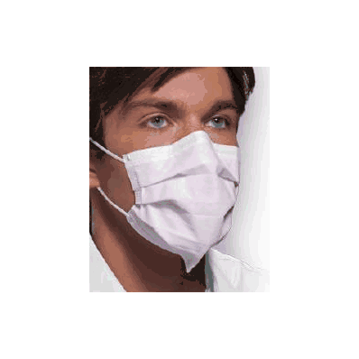 Procedure Mask, One Size Fits Most, Pleated with Earloops
