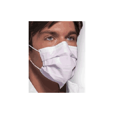 Procedure Mask, One Size Fits Most, Pleated with Earloops