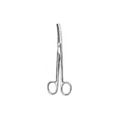 Procedure Scissors Saber Back 6-1/2 Inch 2 Bl