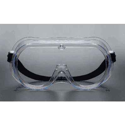 Protective Goggles Wraparound Clear Tint