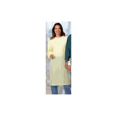 Protective Procedure Gown, Large with 42.15"