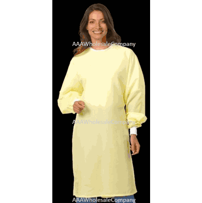 Protective Procedure Gown, Large with 56.5"