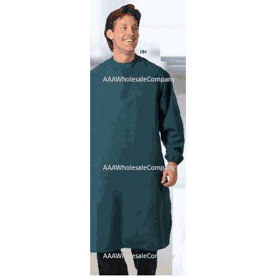 Protective Procedure Gown, Long Sleeves with Elastic Cuff