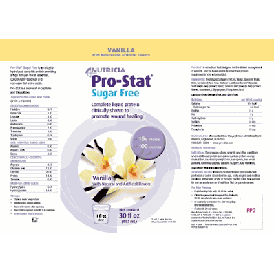 Protein Supplement, 30 oz, Sugar-Free Vanilla