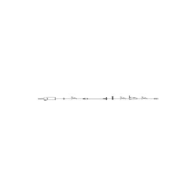 Pump Infusion Set Alaris 124 Inch Tubing 3 S