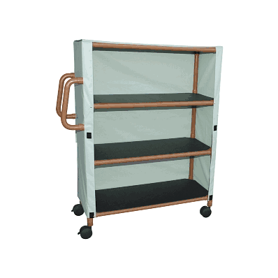 Pvc Universal Supply Carts - Cart, Jumbo, 3-s