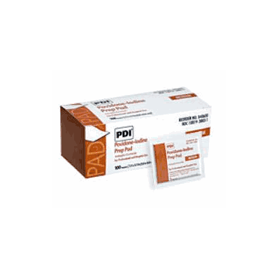 Pvp Prep Pad Povidone Iodine, 10% Individual