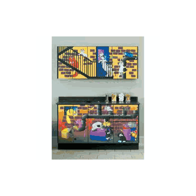 Quick Base & Wall Cabinets Theme Series Floor