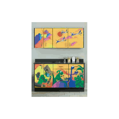 Quick Base & Wall Cabinets Theme Series Floor