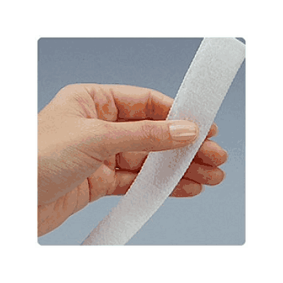 R-stretch Elast Loop 1x25 Wht
