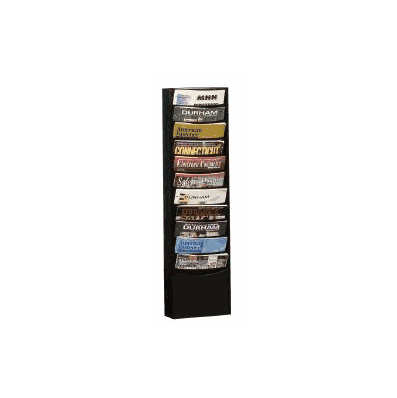 Rack, Magazine 11pckt Tan - - Durham Manfact