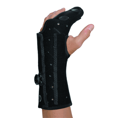 Radial Gutter Fracture, Size Medium Right Hand