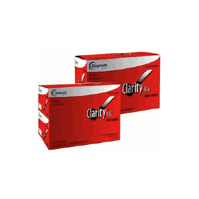 Rapid Diagnostic Test Kit Clarity Chromatogr