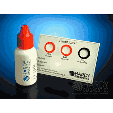 Rapid Test Kit, 25 Tests Card Format Microbial Identification