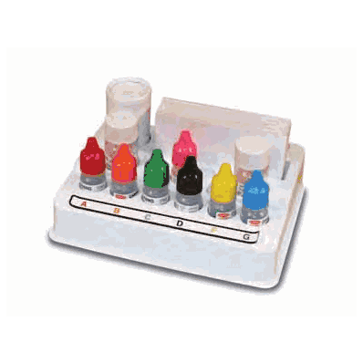 Rapid Test Kit, 50 Tests, Latex Agglutination Test Streptococci Groups A, B, C, D, F and G Identification
