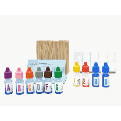 Rapid Test Kit, 60 Tests Latex Agglutination Test Streptococci Groups A, B, C, D, F and G Identification