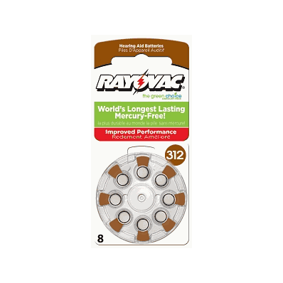 Rayovac Hearing Aid Batteries - BatTery, Hear