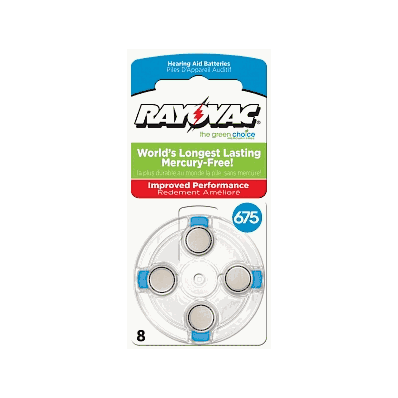 Rayovac Hearing Aid Batteries - BatTery, Hear