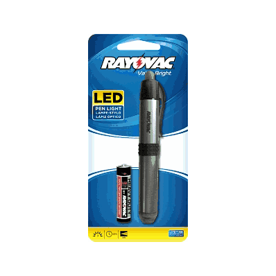 Rayovac Pen Light - Flashlight, Led, Pen, W /