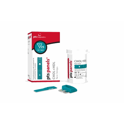 Reagent Test Strip, 25 Test Strips Vial HDL Cholesterol (HDL-C)