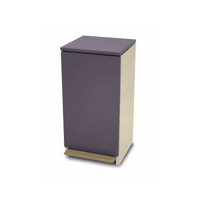 Receptacle, Waste, SteEl Const-perf Plum - Re