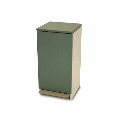 Receptacle, Waste, SteEl Constructn-mosS - Re