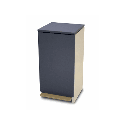 Receptacle, Waste, SteEl Constructn-navy - Re