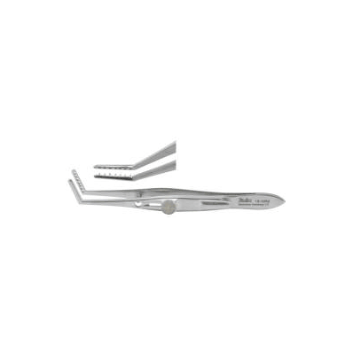 Recession Forceps Jameson Tweezer Type Angled