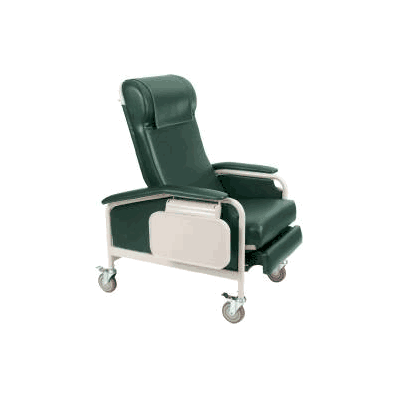 Recliner Care Cliner Hunter Green Steel Cast