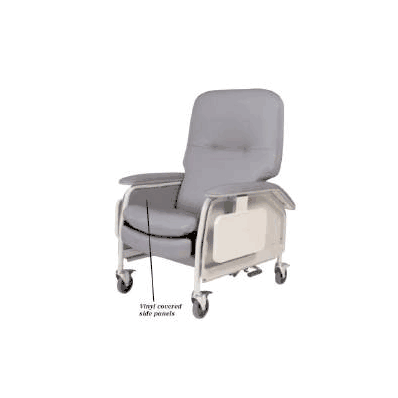 Recliner, Clinical Care Flat Doeskin - - Gra
