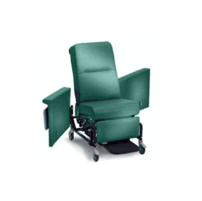 Recliner Cranberry 3 Inch Caster - Recliner,