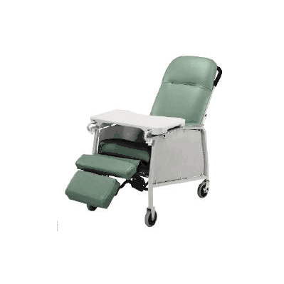 Recliner Lumex Warm Taupe Two 4 Inch Swivel