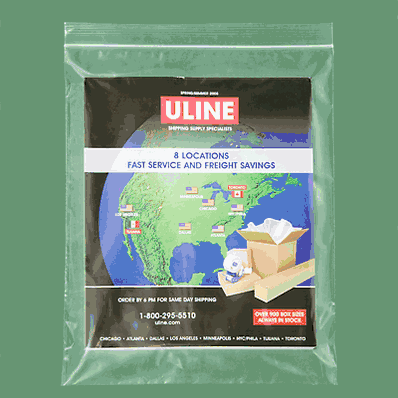 Reclosable Bags, 10 x 13", 2 Mil, Zip Lock