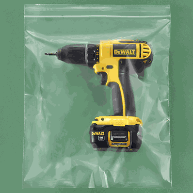 Reclosable Bags, 13 x 15", 4 Mil, Zip Lock