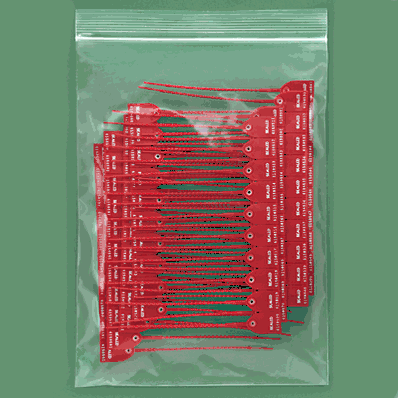 Reclosable Bags, 13 x 18", 2 Mil, Zip Lock